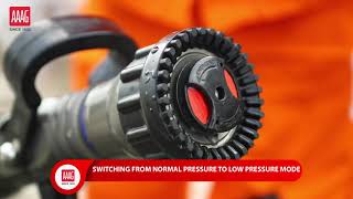 Dual Pressure Automatic Nozzle, Dual Force Nozzle for Fire Fighting by Aaag India