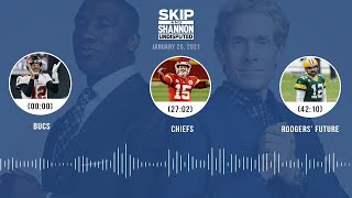 Bucs' + Chiefs' wins, Aaron Rodgers' future (1.25.21) | UNDISPUTED Audio Podcast