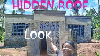 Introducing hidden roof in the rural area of western Kenya @judithdownthevillages