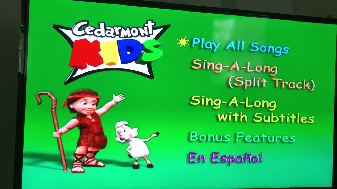 Cedarmont Kids - Sunday School Songs DVD Menu Walkthrough - YouTube