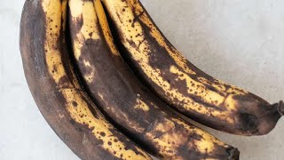 PROBLEM WITH VERY RIPE BANANAS? WORRY NO MORE😉