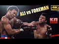 Muhammad Ali vs George Foreman | KNOCKOUT Legendary Fight | 4K Ultra HD