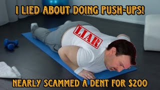 Breaking! DSP Finally Admits He Lied About Ever Doing Pushups. Nearly Scammed A Dent Out of $200