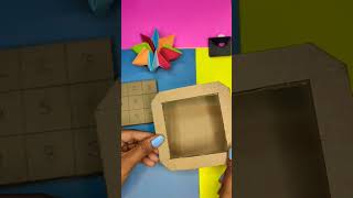 Cardboard  Puzzle Game | Craft With Dhruva #puzzlegame #activity #cardboardcraft #kids #shortvideo