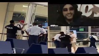 مغني راب يتلقى صفعة قوية بسبب شهادة تلقيح مزورة ضد كورونا : josylvio Dutch Rapper slapped