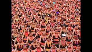 Konyak Aoleang 2019 | Guinness World Record -Largest Traditional Konyak Women Dance | Mon | Nagaland