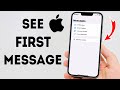 How To See First Message On iPhone Without Scrolling - Full Guide