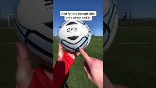 This Shooting Hack Works INSTANTLY⚽️👀... #shorts