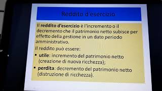 Il reddito d'esercizio il reddito globale il risultato economico procedimenti di calcolo del reddito