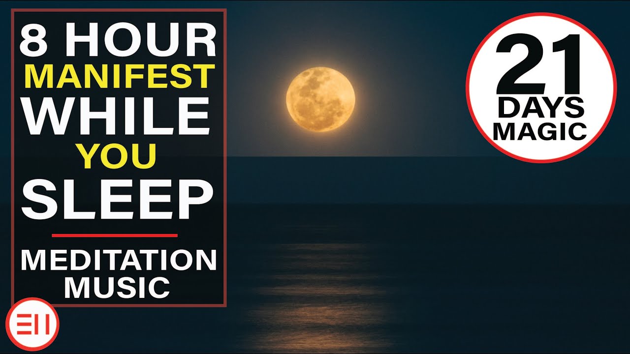 8 Hour Deep Sleep Music - Relax For Sleeping & Meditation | Manifest ...