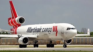 {TrueSound}™ PH-MCU Final Takeoff from Miami ~ Martinair MD-11 Departure to VCV Graveyard 7/2/16