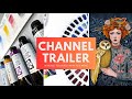 Aunia Kahn Art, Tutorials & Reviews Channel Trailer