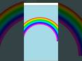 Draw Rainbow 🌈 Using Python Turtle | #shorts #shortvideo #short #python #pythonturtle
