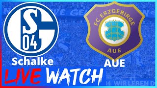 FC Schalke 04 vs. Erzgebirge Aue| VIERERKETTE? 2. Bundesliga live