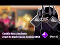 Cookie Run Ancients react to Dark Cacao cookie EP14 (ft. Dark Choco cookie) [] GCRV PART 1/???