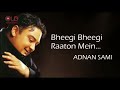 bheegi bheegi raaton mein adnan sami