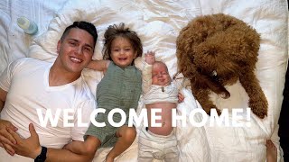 FIRST NIGHT IN OUR NEW HOUSE! MASTER BEDROOM TOUR!