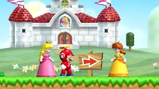 New Super Mario Bros. Wii - 3 Player Co-Op Walkthrough - World 1