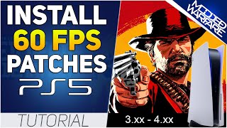 Install 60 FPS Patches \u0026 Dev Menus on PS5