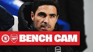 BENCH CAM | Mikel Arteta | Chelsea 2-2 Arsenal | Premier League