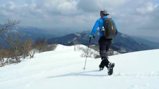 2017春　完全雪山　武奈ヶ岳　縦走登山