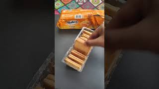 Malkist Cheese Crackers Opening #shorts #shortvideo #short