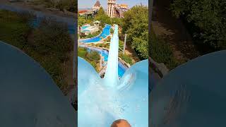 Giant Slalom Water Slide at Nessebar AquaPark, Bulgaria #shorts