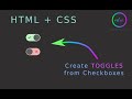 HTML CSS - Checkbox Toggle Slider