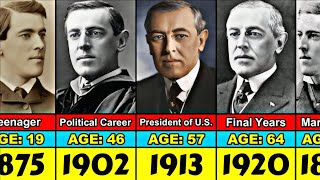 Woodrow Wilson Transformation From 19 to 67 Year Old