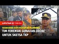 Tim Forensik Gabungan Polri Gunakan Drone untuk Sketsa TKP Kebakaran Depo Pertamina Plumpang