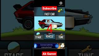Top 7 Best Vehicle in Hill Climb Racing For All Stages.. By Ak Gamer.. #Shorts