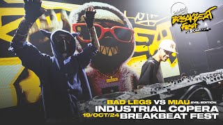 BAD LEGS VS MIAU @ INDUSTRIAL COPERA: BREAKBEAT FEST (Live DJ Set)