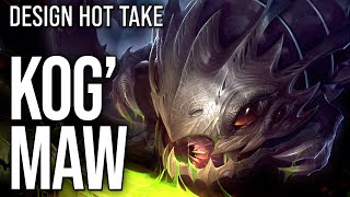 Kog'maw is cute, but outdated || design hot take #shorts