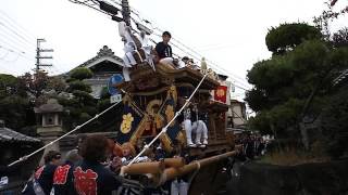 河内長野市だんじり地車祭　千代田石坂　２０１５