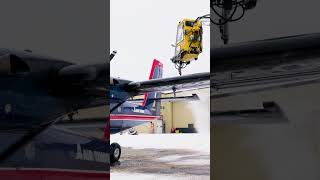 POV: De-icing the Twin Otter ❄️✈️