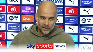 "It will be over, when it will be over" - Pep Guardiola says the Premier League is far from decided