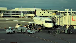 Full flight | Air Canada Airbus A220-300 | AC305 Montreal to Vancouver