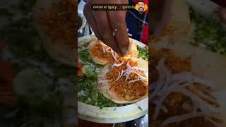 Kulcha Roll | Spicy कुलचा रोल| Foodie Aadil #shorts #ytshorts #indianstreetfood