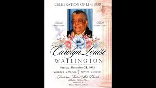 Carolyn Louise Watlington