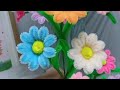 Daisy flower full tutorial on chenille stem | how to make pipe cleaner daisy flower | DIY gift ideas