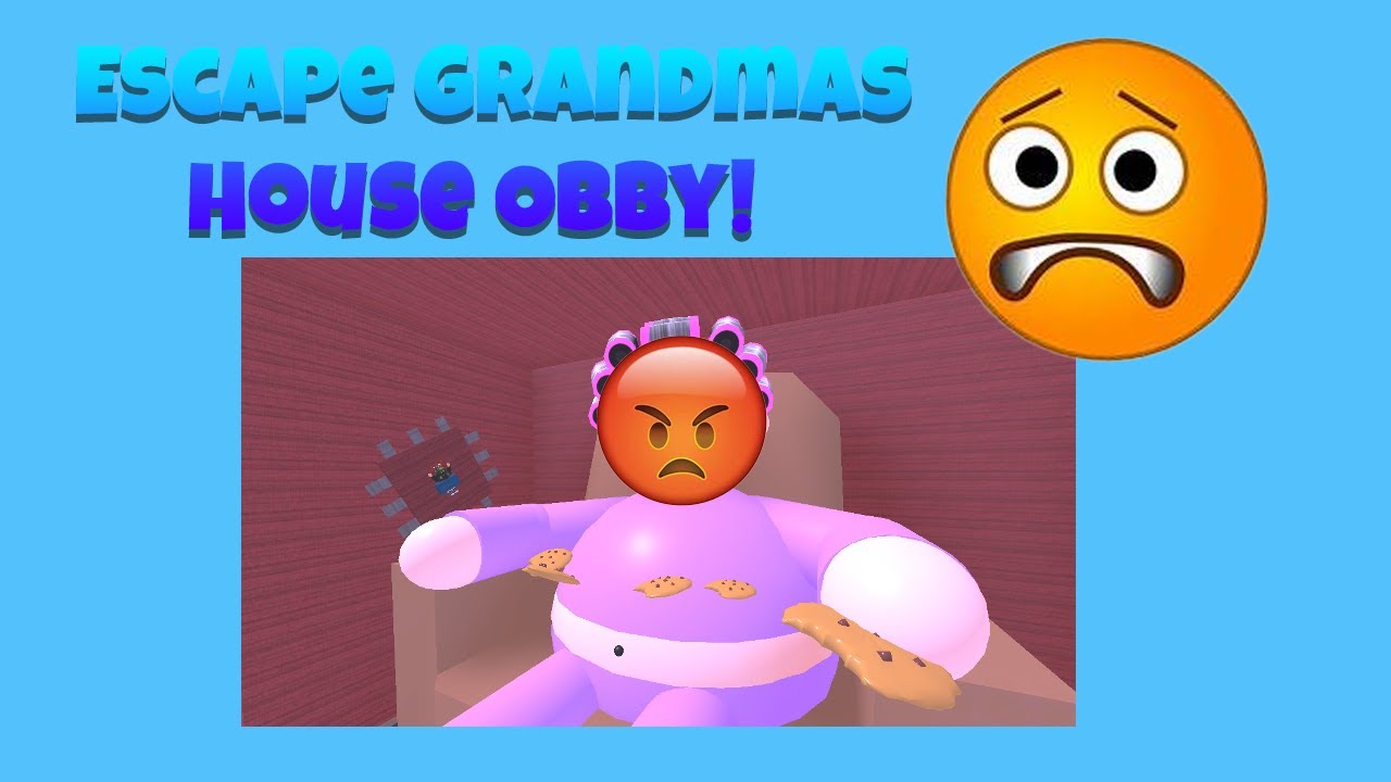 Escape Grandmas House Obby! (FIRST VIDEO) - YouTube