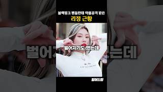 블랙핑크 팬들한테 악플 공격받은 리정 근황