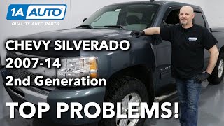 Top 5 Problems Chevy Silverado Truck 2nd Generation 2007-14