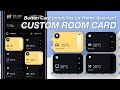 Custom Room Card for Home Assistant