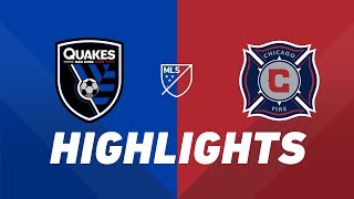 San Jose Earthquakes vs. Chicago Fire | HIGHLIGHTS - May 18, 2019