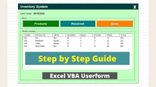 Build an Amazing Inventory System in Just 1 Hour | Excel VBA Userform