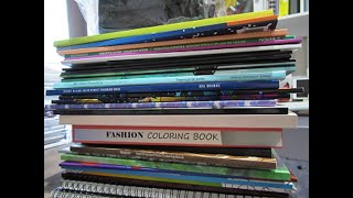 A colouring supplies and books HUGE HAUL from Amazon. ENJOY!!