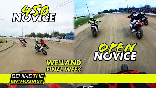 (POV) 450 Novice \u0026 Open Novice (Welland County Speedway - Sept 9, 2023) | Behind The Enthusiast