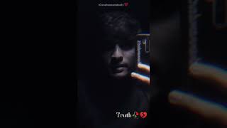 𝐓𝐫𝐮𝐭𝐡🥀💔|sad video| #shorts #ytshorts #share #viralvideo #ownvoice #sad