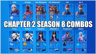 A Bunch of Chapter 2 Season 8 Battle Pass Skin Combos, Best Skin Combos in Fortnite